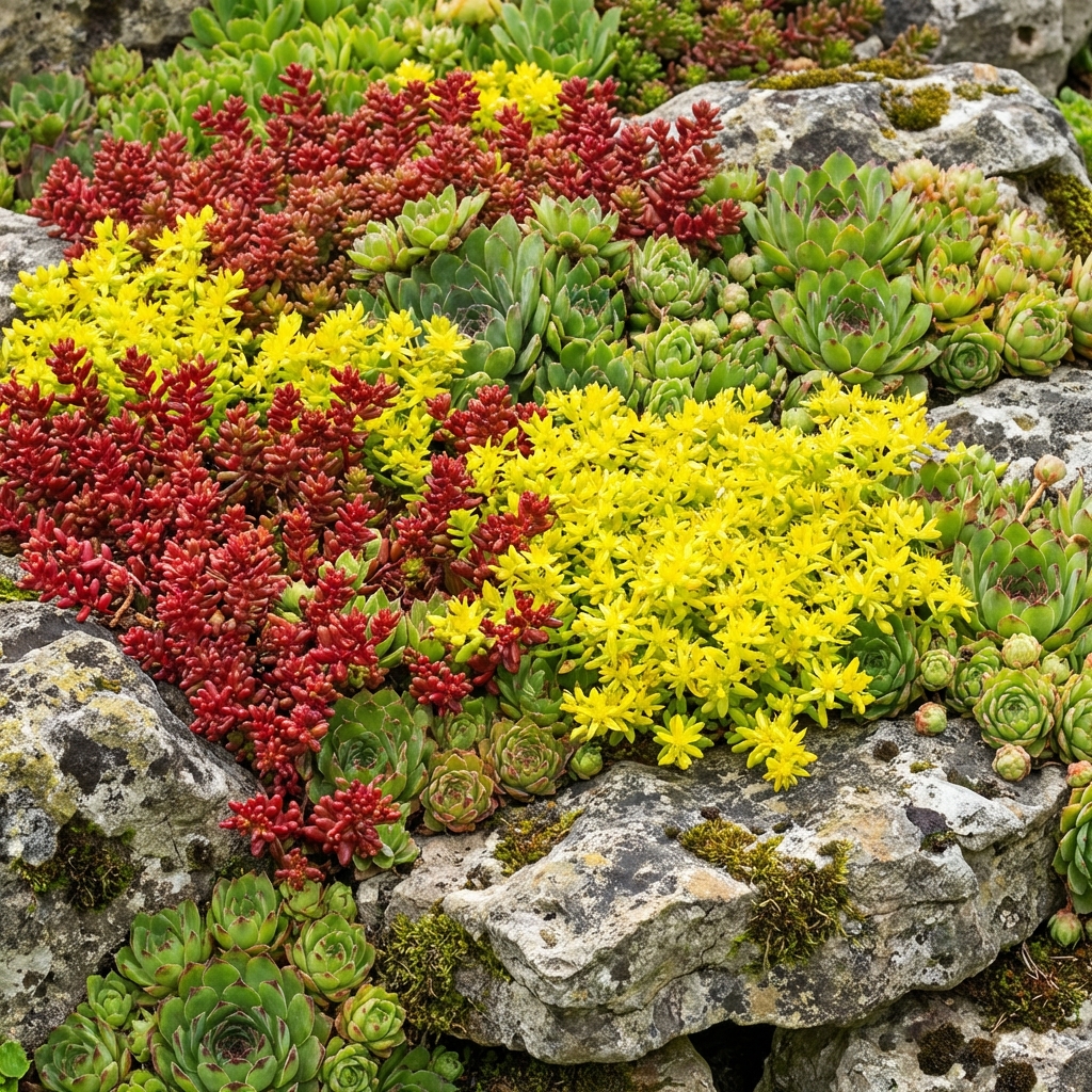 Sedum ve Alpin Bitkileri