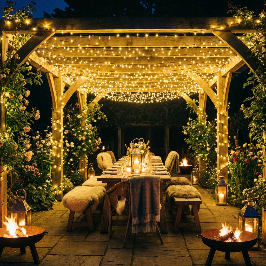 Pergola Aydınlatması